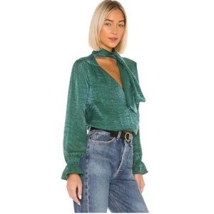House of Harlow X Revolve Nanette Blouse XXS